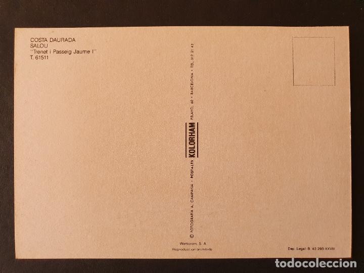 Postales: POSTAL SALOU (ORIGINAL SIN CIRCULAR) - Foto 2