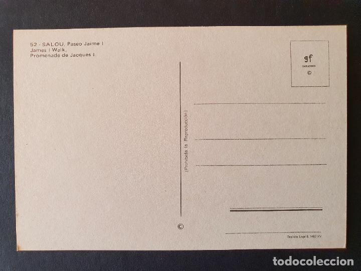 Postales: POSTAL SALOU (ORIGINAL SIN CIRCULAR) - Foto 2