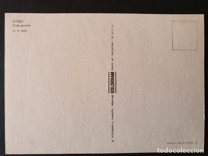 Postales: POSTAL SITGES (ORIGINAL SIN CIRCULAR) - Foto 2