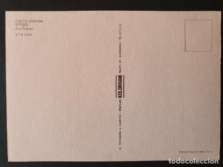 Postales: POSTAL SITGES (ORIGINAL SIN CIRCULAR) - Foto 2