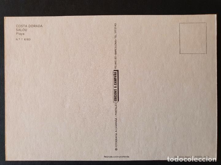 Postales: POSTAL SALOU (ORIGINAL SIN CIRCULAR) - Foto 2