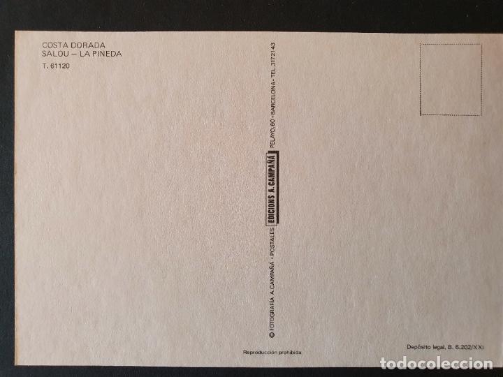 Postales: POSTAL SALOU (ORIGINAL SIN CIRCULAR) - Foto 2