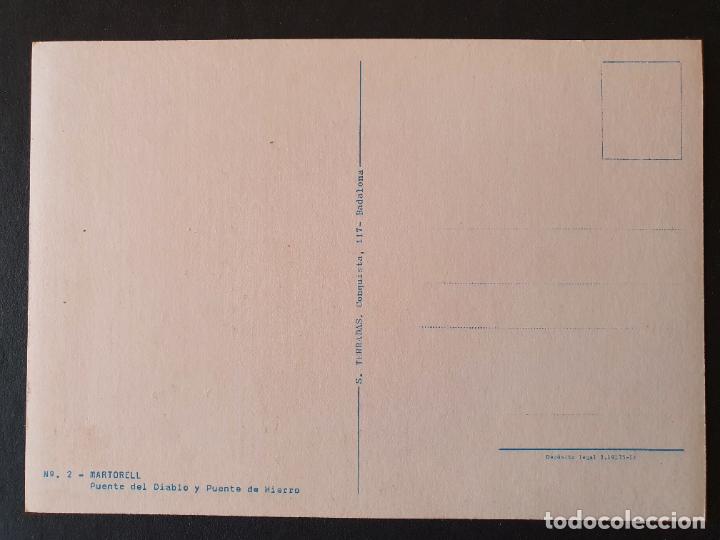 Postales: POSTAL MARTORELL (ORIGINAL SIN CIRCULAR) - Foto 2