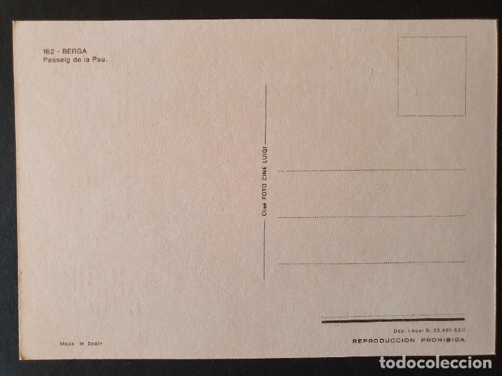 Postales: POSTAL BERGA (ORIGINAL SIN CIRCULAR) - Foto 2