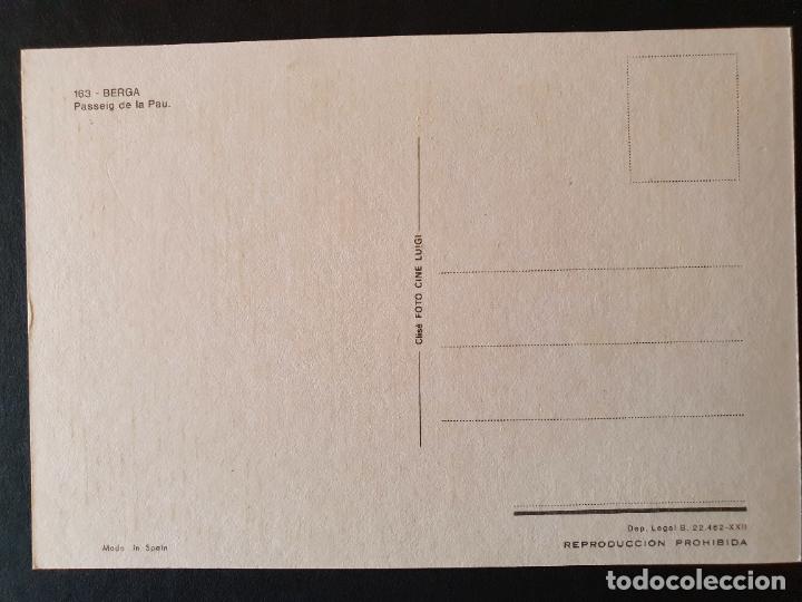 Postales: POSTAL BERGA (ORIGINAL SIN CIRCULAR) - Foto 2