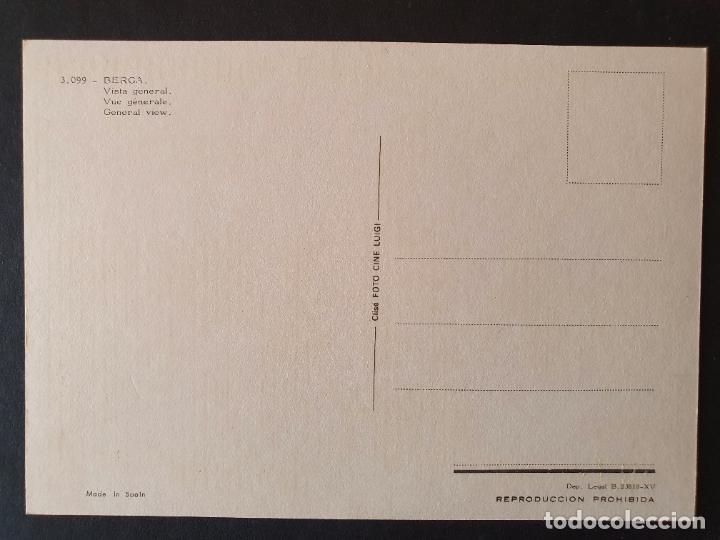Postales: POSTAL BERGA (ORIGINAL SIN CIRCULAR) - Foto 2
