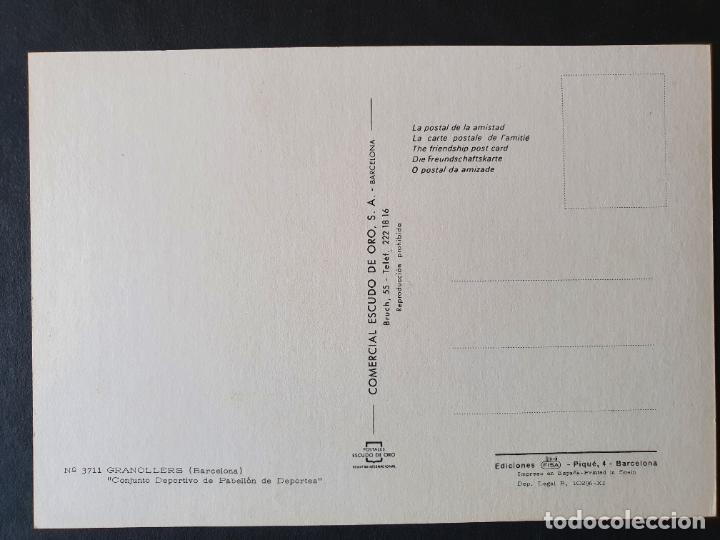 Postales: POSTAL GRANOLLERS (ORIGINAL SIN CIRCULAR) - Foto 2