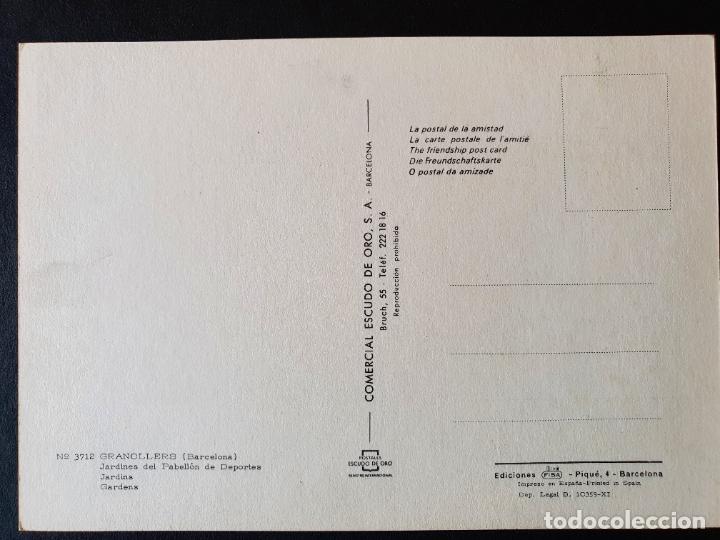 Postales: POSTAL GRANOLLERS (ORIGINAL SIN CIRCULAR) - Foto 2