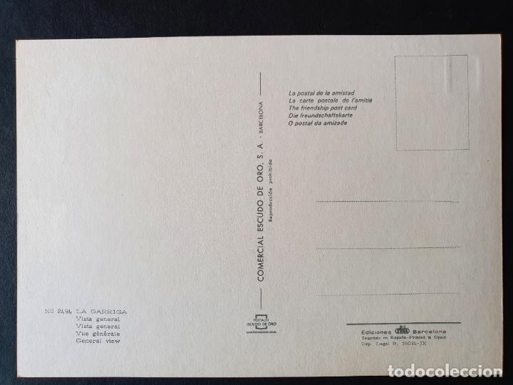Postales: POSTAL LA GARRIGA (ORIGINAL SIN CIRCULAR) - Foto 2