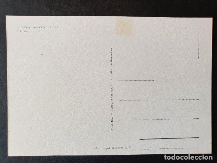 Postales: POSTAL BLANES (ORIGINAL SIN CIRCULAR) - Foto 2