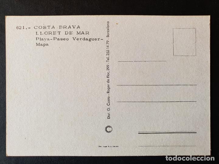 Postales: POSTAL LLORET DE MAR (ORIGINAL SIN CIRCULAR) - Foto 2