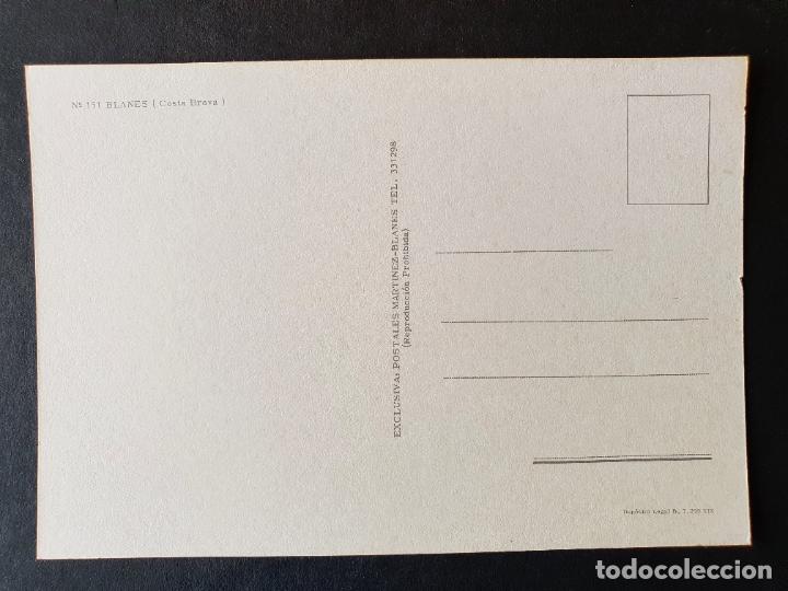 Postales: POSTAL BLANES (ORIGINAL SIN CIRCULAR) - Foto 2