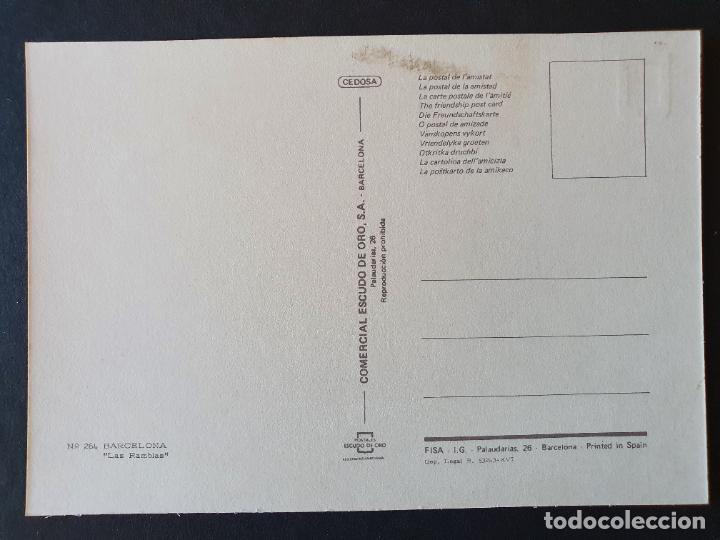 Postales: POSTAL BARCELONA (ORIGINAL SIN CIRCULAR) - Foto 2
