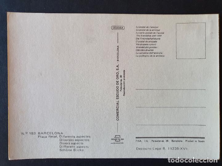 Postales: POSTAL BARCELONA (ORIGINAL SIN CIRCULAR) - Foto 2