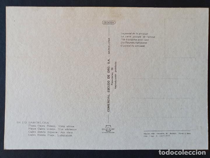 Postales: POSTAL BARCELONA (ORIGINAL SIN CIRCULAR) - Foto 2