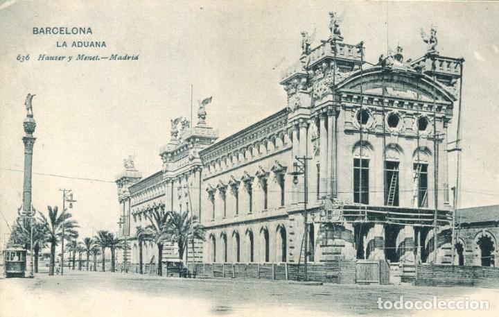 Postales: BARCELONA-PALACIO DE BELLAS ARTES- HAUSER Y MENET N&ordm; 258-SIN DIVIDIR
