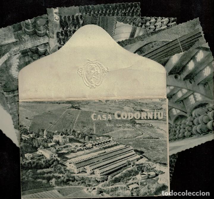 Postales: Casa Codorniu - Estuche con10 tarjetas postales - Bodegas cava - Foto 1