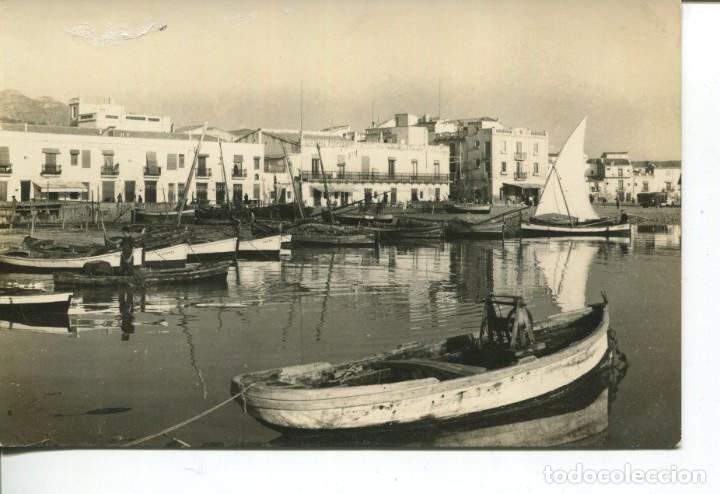 Postales: SAN CARLOS DE LA RAPITA-INTERIOR PUERTO PESQUERO-1950-FOTOGR&Aacute;FICA