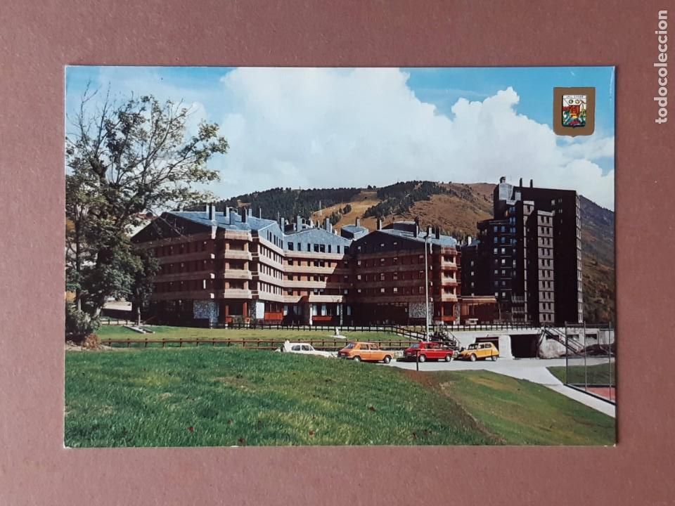 Postales: POSTAL 294 8641 ESCUDO DE ORO. BAQUEIRA. VALLE DE AR&Aacute;N. L&Eacute;RIDA. 1977. CIRCULADA.