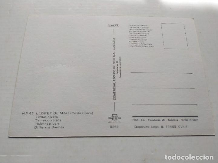 Postales: LA SELVA - POSTAL LLORET DE MAR - TEMAS DIVERS - Foto 2