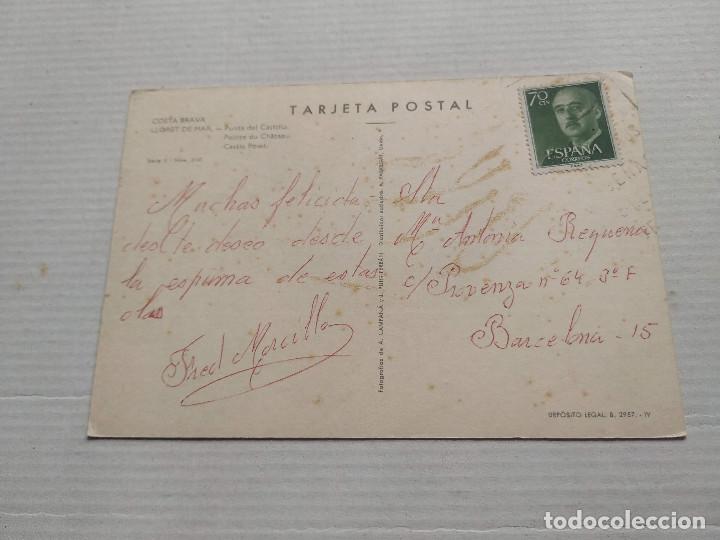 Postales: LA SELVA - POSTAL LLORET DE MAR - PUNTA DEL CASTILLO - Foto 2