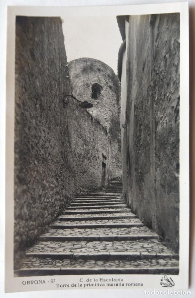 Postales: GERONA CALLE DE LA ESCALERA - Foto 1