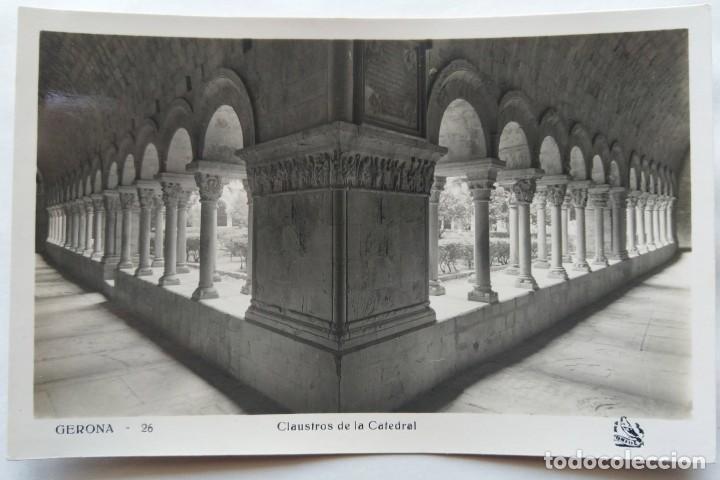 Postales: GERONA CLAUSTRO DE LA CATEDRAL - Foto 1