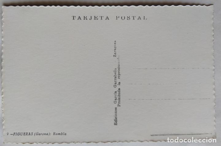 Postales: FIGUERAS GERONA RAMBLA - Foto 2