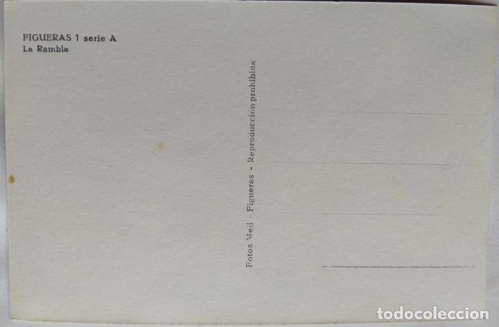 Postales: FIGUERAS GERONA RAMBLA - Foto 2