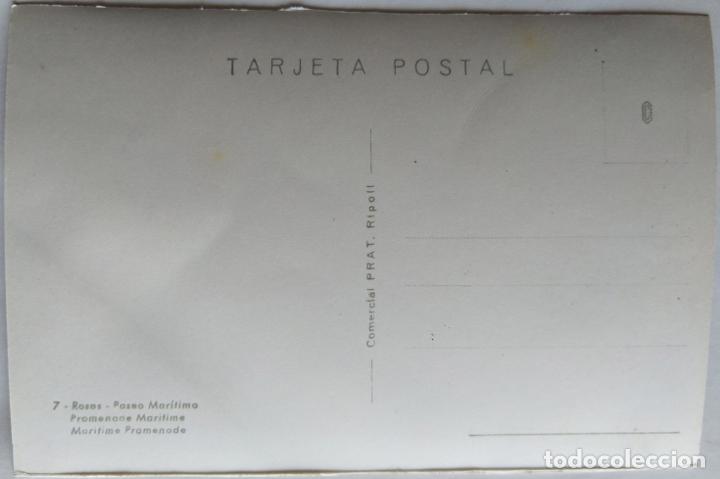 Postales: ROSES GIRONA PASEO MARITIMO - Foto 2
