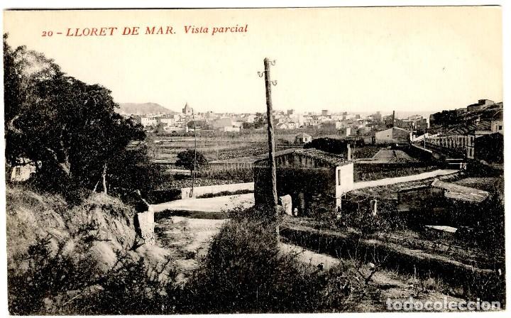 Postais: Lloret de Mar - Vista parcial - No figura ni fot&oacute;grafo ni editor- n&ordm; 20 - Apunta a Roisin -138x90 mm