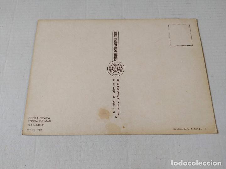 Postales: LA SELVA - POSTAL TOSSA DE MAR - ES CODOL&Agrave; - Foto 2