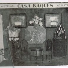 Postales: 1943 CA. STAND DE CASA BAQUÉS ”EXPOSICIÓN Y FERIA OFICIAL DE LA VIÑA Y EL VINO” PANADÉS