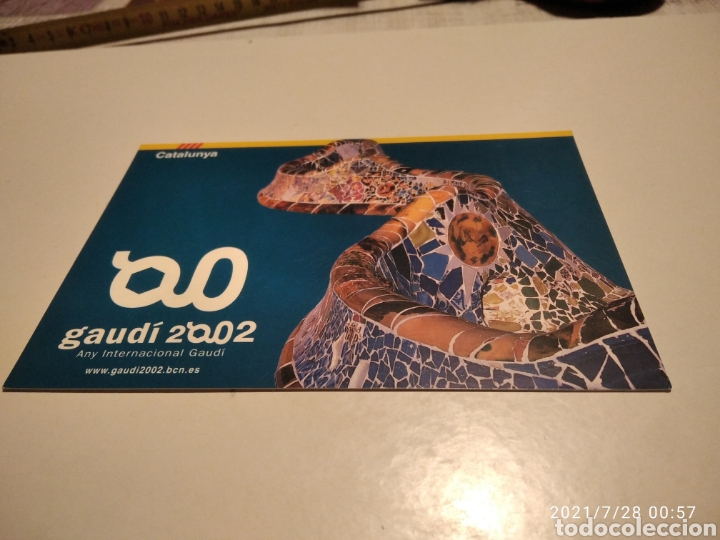 Postales: Postal Turisme de Catalunya Gaud&iacute;