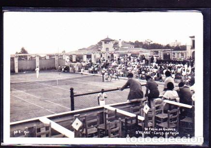 Cartes Postales: POSTAL FOTOGRAFICA S'AGARO CAMP DE TENIS FOT MUR