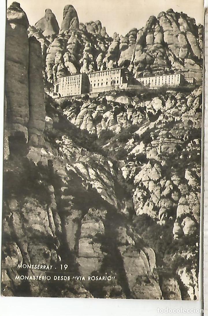 Postales: BARCELONA MONTSERRAT ESCRITA - Foto 1