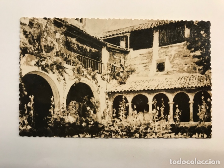 Postales: SAN LORENZO DE MORUNYS (Lerida) Postal No.18, Claustro (h.1950?) S/C