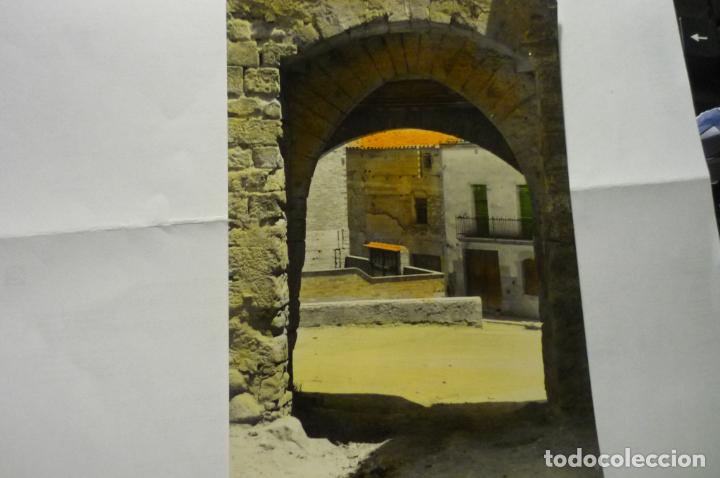 Postales: postal juneda portal del marque coloreada cm - Foto 1