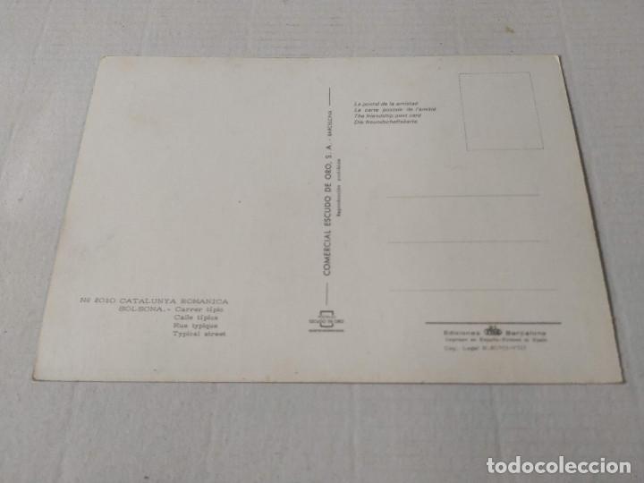 Postales: EL SOLSON&Egrave;S - POSTAL SOLSONA - CARRER T&Iacute;PIC - Foto 2