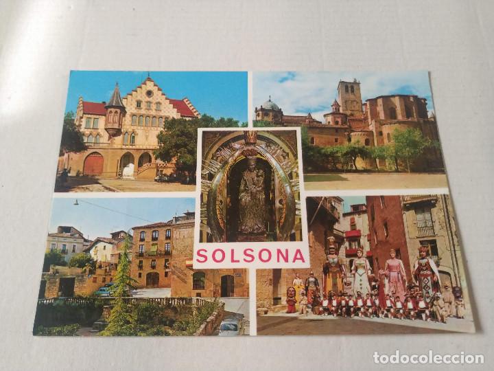 Postales: EL SOLSON&Egrave;S - POSTAL SOLSONA - DIVERSOS ASPECTOS DE LA CIUDAD - Foto 1