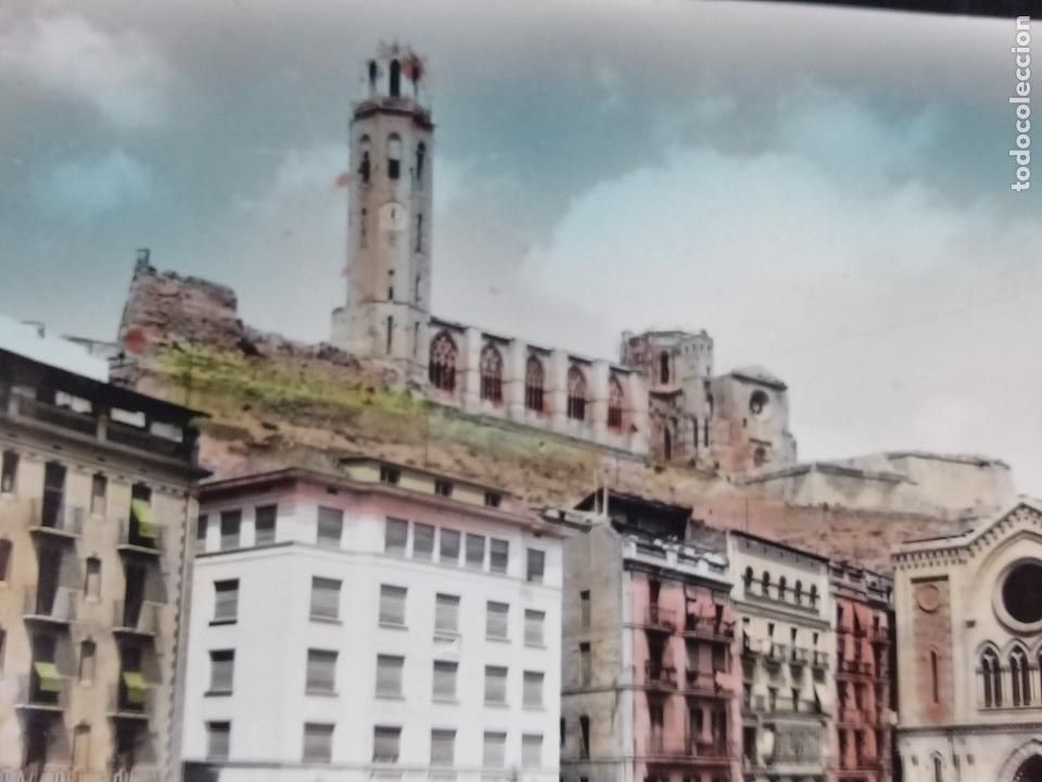 Postales: Lleida.L&eacute;rida.Pla&ccedil;a Espanya. - Foto 2