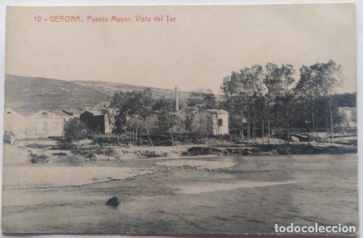 Postales: GERONA PUENTE MAYOR VISTA DEL TER - Foto 1
