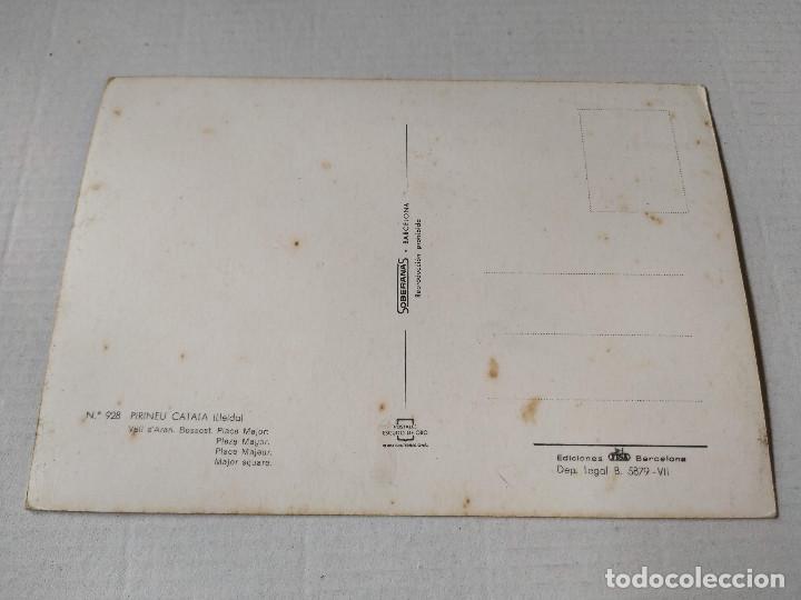 Postales: VALL DARAN - POSTAL BOSSOST - PLA&Ccedil;A MAJOR - Foto 2