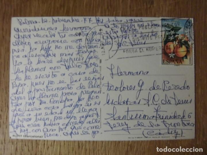Postales: POSTAL ANTIGUA RUPIT BARCELONA - Foto 2