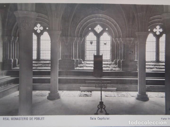 Postales: REAL MONASTERIO DE POBLET - SALA CAPITULAR