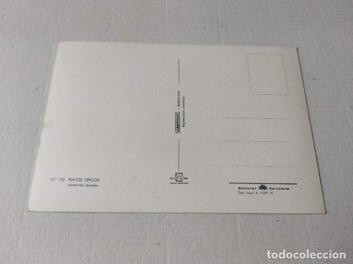Postales: POSTAL PLATOS T&Iacute;PICOS - AMANIDA VARIADA - Foto 2