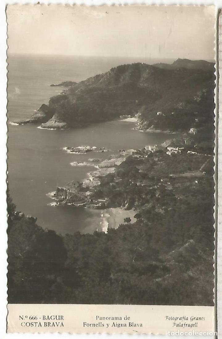 Postales: GIRONA BAGUR ESCRITA - Foto 1