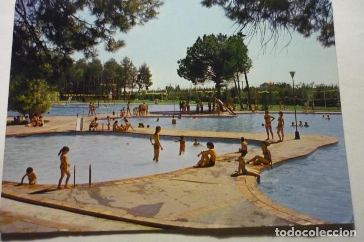 Postales: postal lerida.-parque mpal..alcalde pons circulada