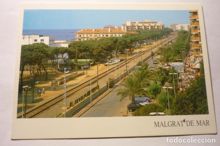 Postales: postal malgrat de mar-paseo maritimo - Foto 1