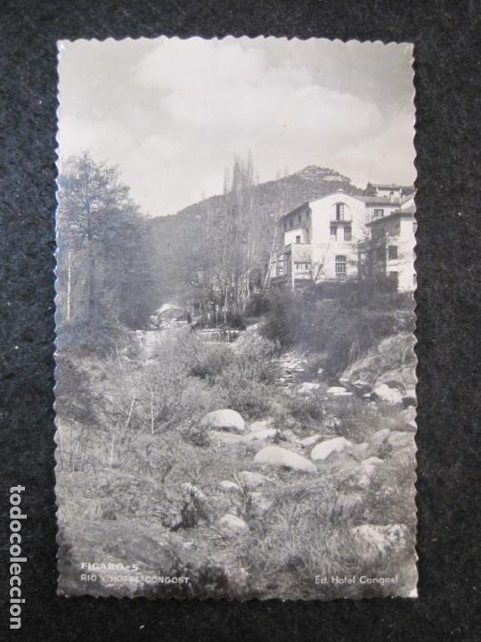 Postcards: FIGARO-RIO Y HOTEL CONGOST-POSTAL ANTIGUA-(82.738)